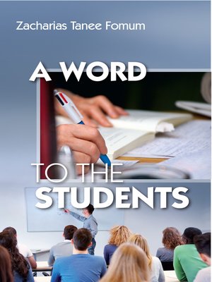 cover image of A Word to the Students